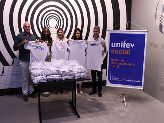 Unifev destina 250 novos uniformes ao Centro Social