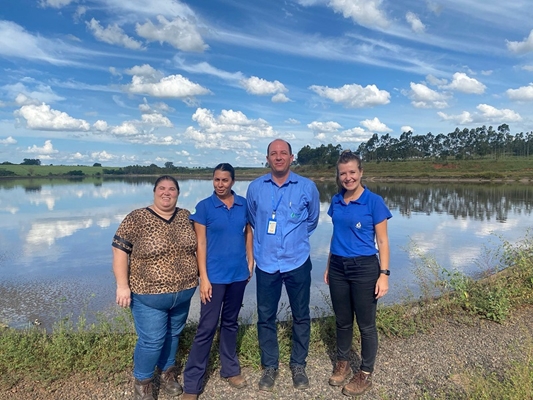 Equipe de Araras visita estações de tratamento da SAEV