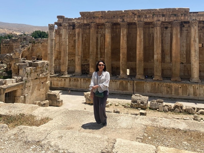 Valéria Foz em Beirute