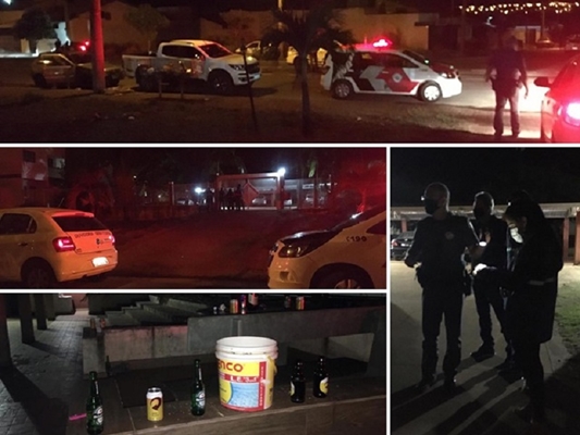 Polícia e fiscalização acabam com festa em Fernandópolis
