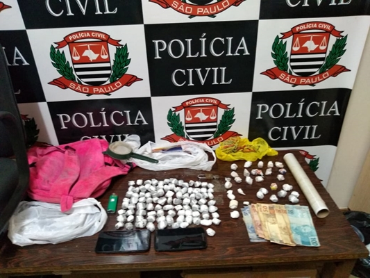 EQUIPE DA DISE PRENDE CASAL TRAFICANTE NO MATARAZZO