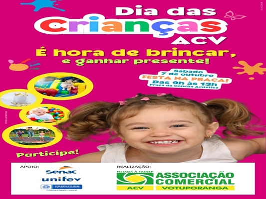 ACV prepara festa das crianças na praça da Concha