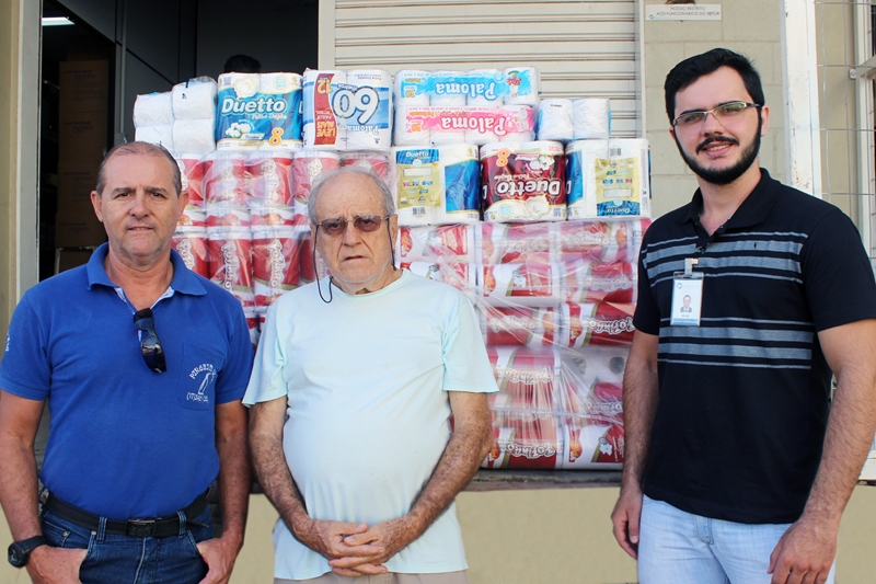 Maçonaria e DeMolay fazem doação pra Santa Casa