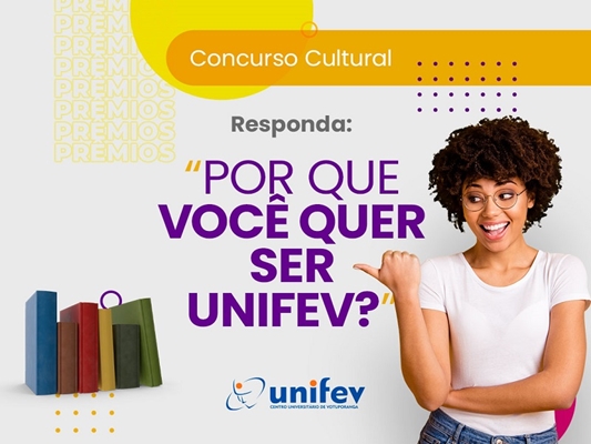 Concurso Cultural da UNIFEV: últimos dias para concorrer 