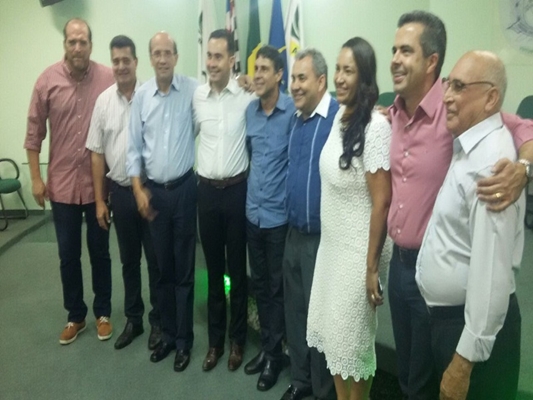 Dado se encontra com deputados e evangélicos em Votuporanga