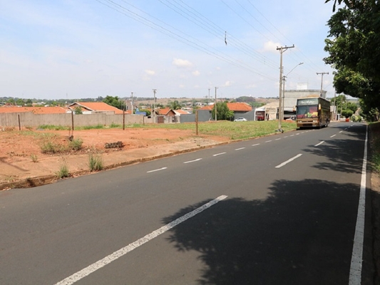 Localização de alguns dos terrenos