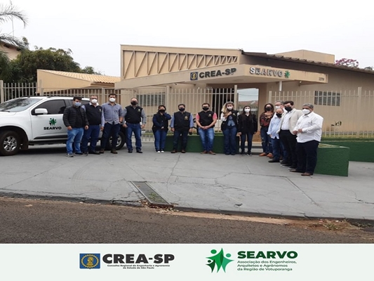 SEARVO sedia fiscalização do CREA-SP