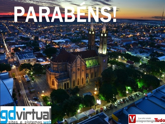 Parabéns 83 vezes para Votuporanga 
