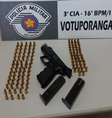HOMEM TINHA ARMA PRA 'ACERTO DE CONTA' EM VOTUPORANGA