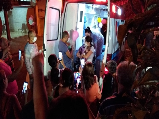 Recepção emocionante em Jales 