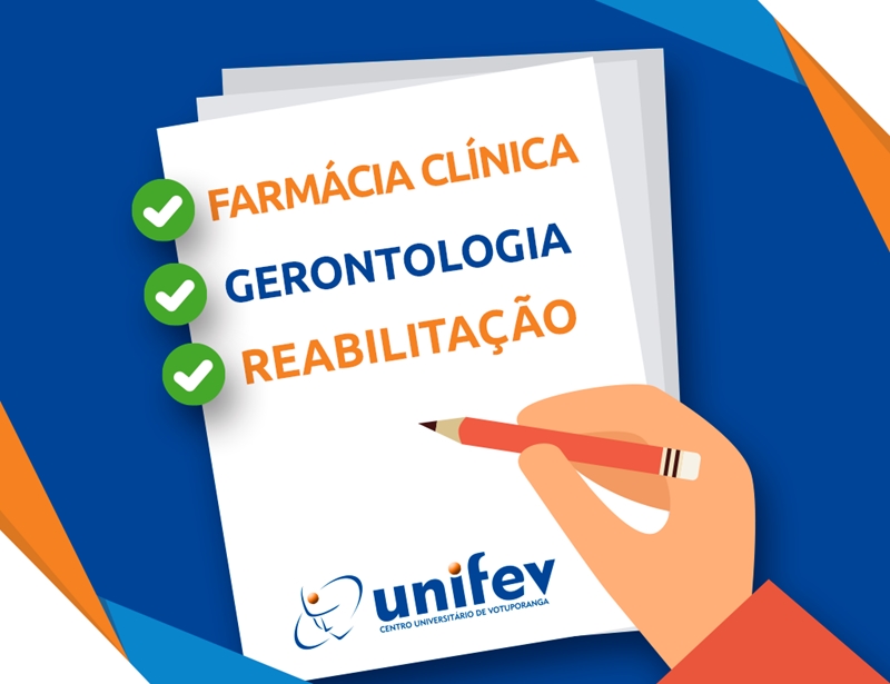 Lançadas três novas pós-graduações na Unifev
