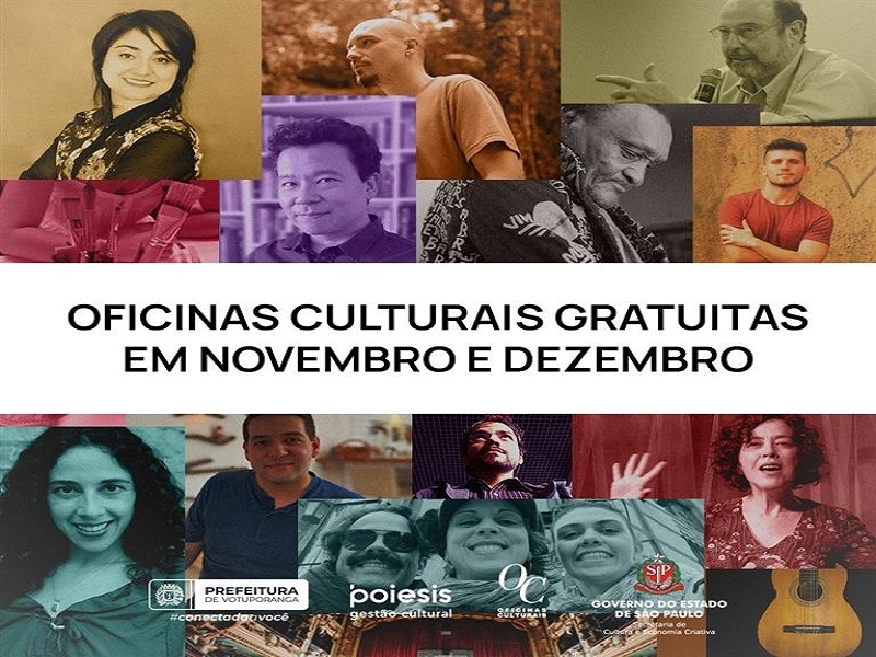 Confira as oficinas culturais em Votuporanga