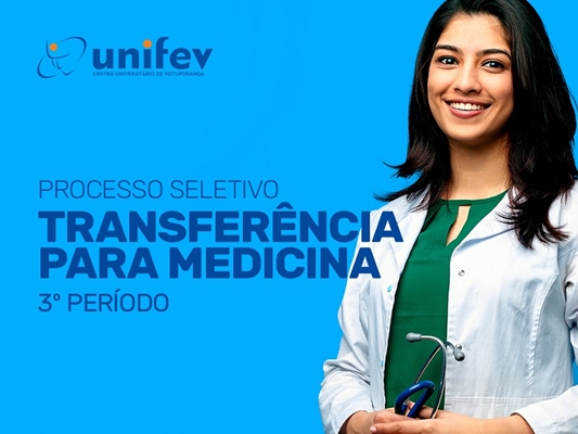 Curso de Medicina abre vaga para transferência