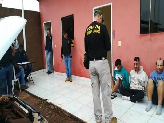 (Imagem - Divulgação Polícia Paraguaia)