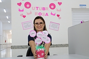 TUDO ROSA NOS POSTOS DE SAÚDE