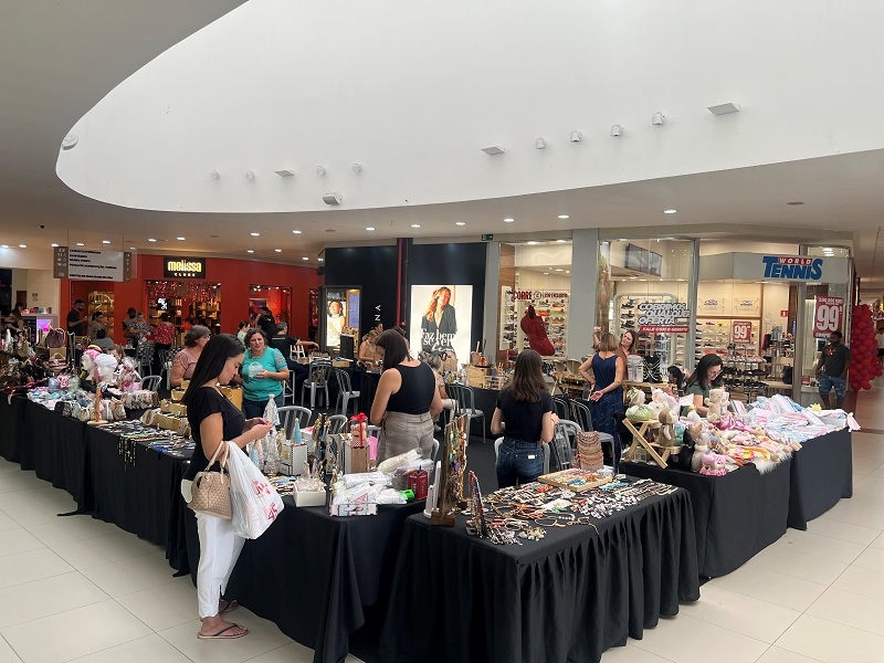 Vila Criativa reúne 16 expositoras no Shopping Cidade Norte