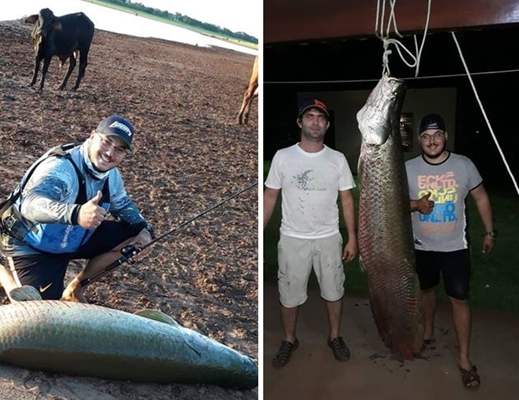 MORADOR DE MACEDÔNIA PEGA PEIXE DE 90 KG