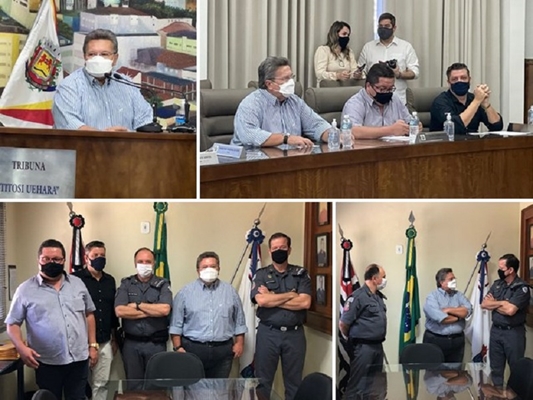 Pignatari sorteia casas e assina convênio da Polícia Militar