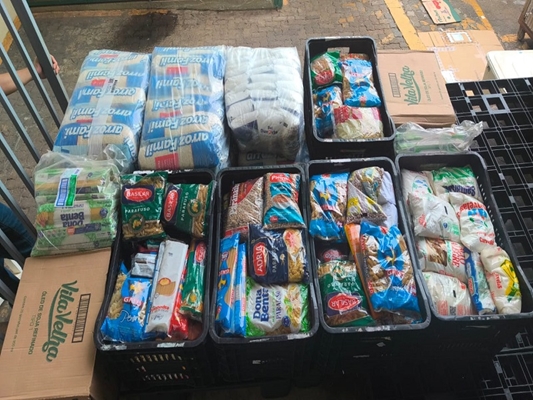 Santa Casa recebe 500 quilos de alimentos do Fundo Social e Oba