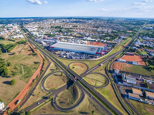Vista panorâmica de Votuporanga (imagem ASCOM/Prefeitura)