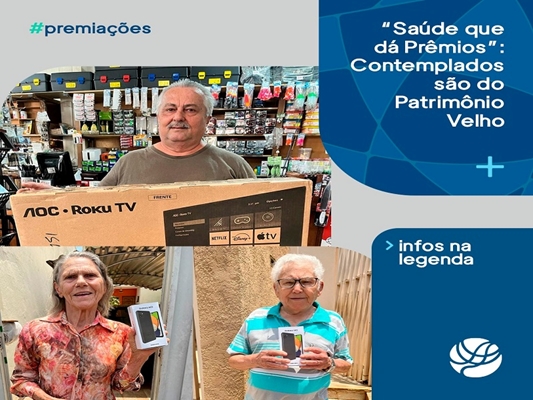 Confira os premiados do Saúde que Dá Prémios 