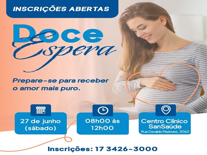 Doce Espera: SanSaúde promove encontro especial 