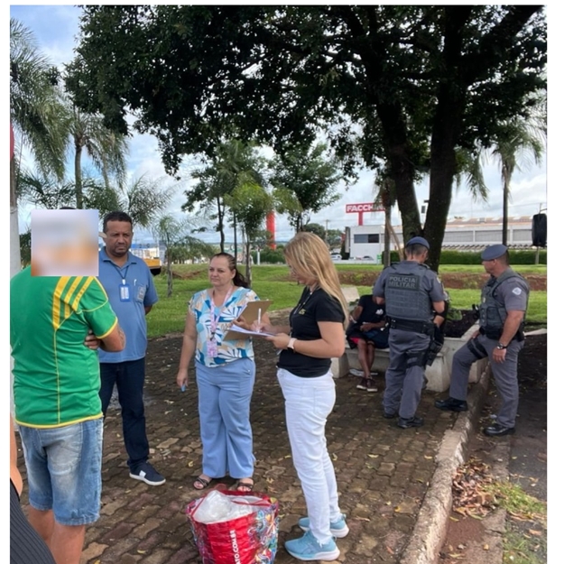 Direitos Humanos faz levantamento da população de rua