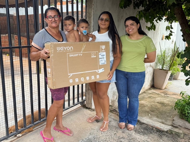 Moradores do Residencial do Lago premiados pela Santa Casa