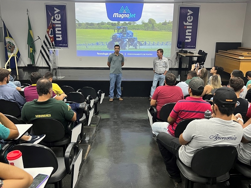 Aula Magna do curso de Agronomia da UNIFEV