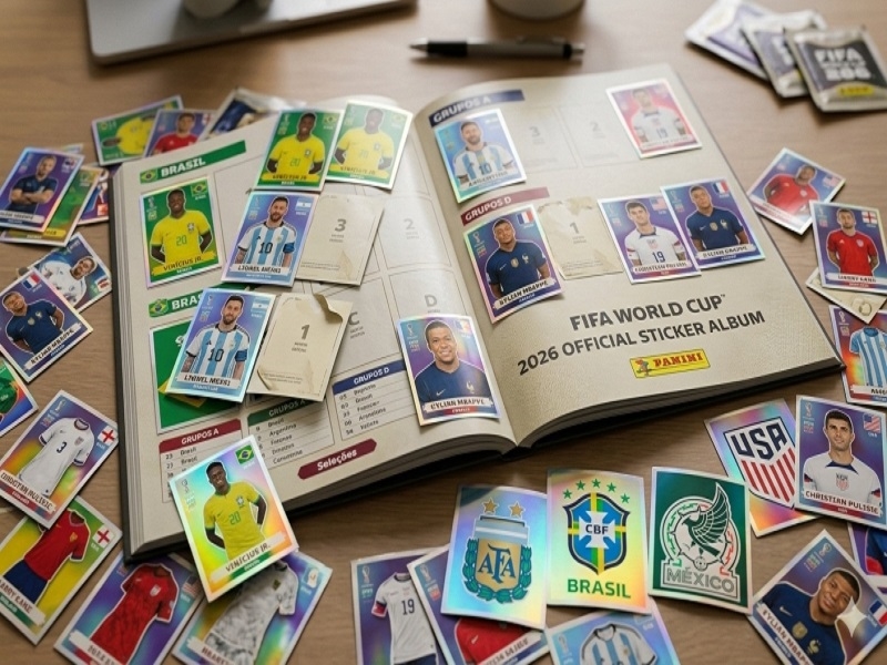 Votuporanga promove troca de figurinhas do álbum da Copa
