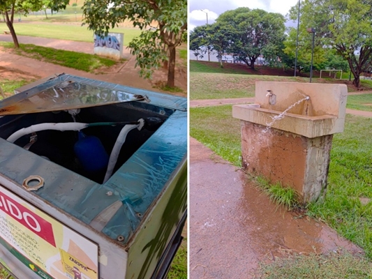 Vandalismo causa novos danos no Parque da Cultura