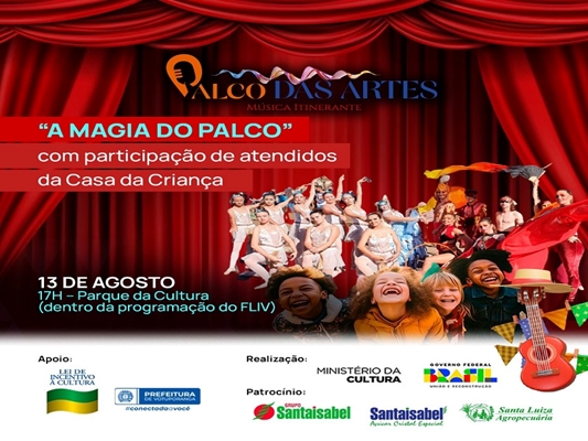 FLIV- Palco das Artes apresenta “A Magia do Palco”