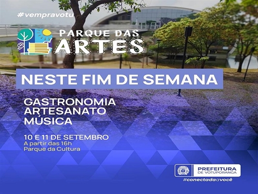 Fim de semana de atividades no Parque da Cultura