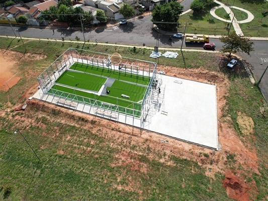 Primeira Areninha Esportiva quase pronta em Votuporanga