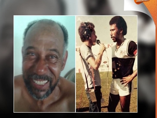 Carlão entrevistado pelo radialista, falecido, Dagmar Azevedo