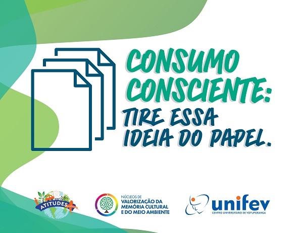 UNIFEV FAZ CAMPANHA PRA ECONOMIZAR PAPEL