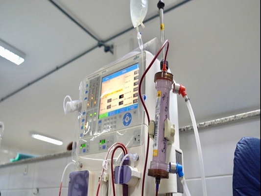 Hospital mantém unidade de diálise