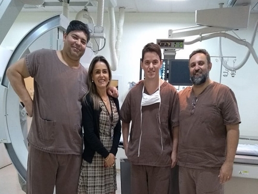 SANTA CASA FAZ PROCEDIMENTO INÉDITO EM VÍTIMA DE AVC