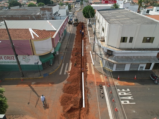 Última etapa da obra da SAEV na rua Itacolomi