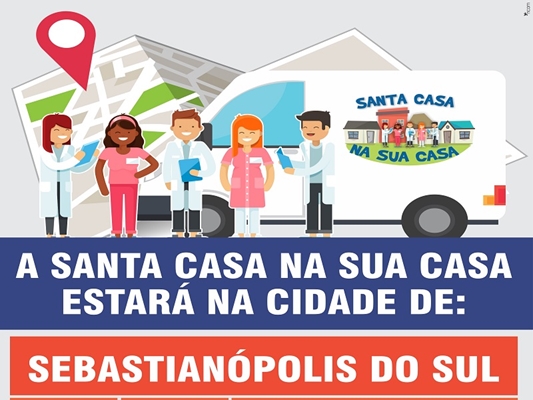 Santa Casa na Sua Casa em Sebastianópolis do Sul