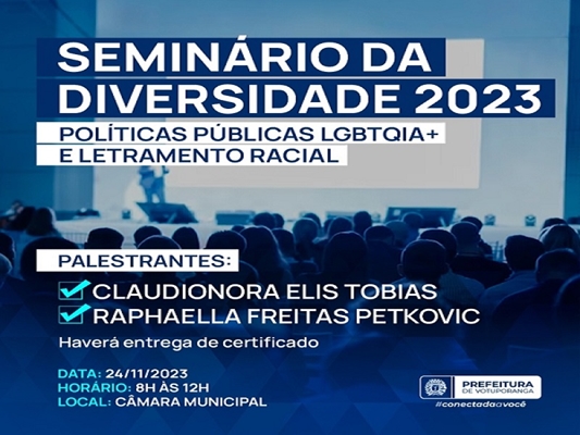 Seminário da Diversidade LGBTQIA+ e letramento racial