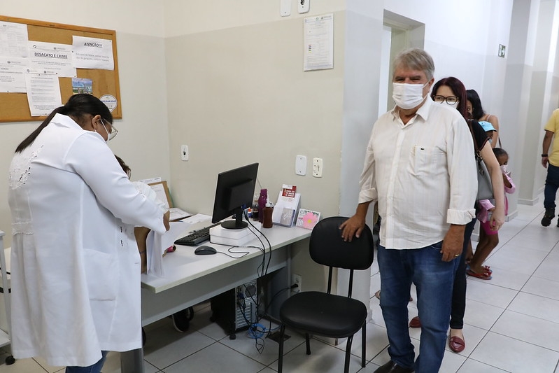 Prefeito visita Consultório de Saúde no Palmeiras I