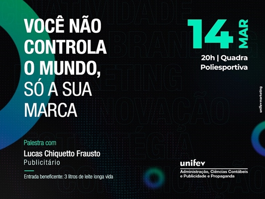 Publicidade da Unifev tem palestra de posicionamento de marca