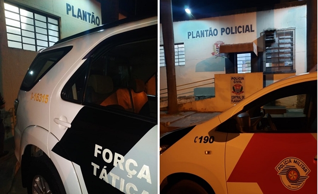 Policiais militares apresentaram os bandidos na Central de Flagrante