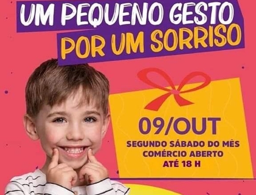 Horário especial para o Dia das Crianças
