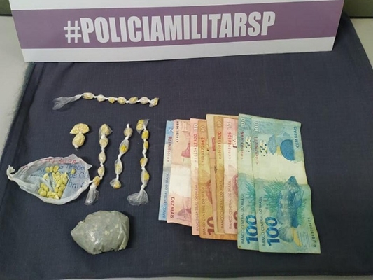 Menor ladrão e traficante é flagrado em Valentim Gentil