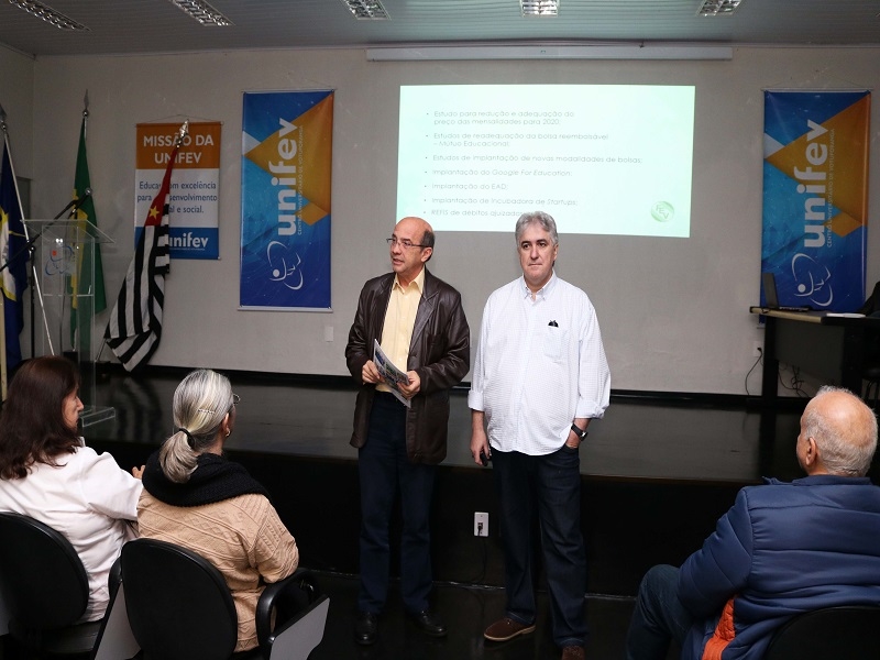 FEV APRESENTA BALANÇO PRA COMUNIDADE 