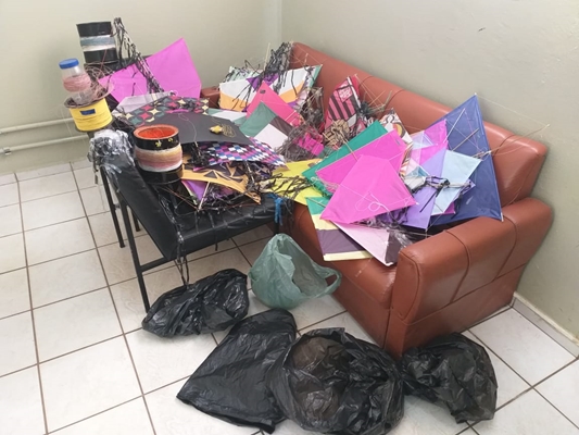 Polícia Militar de Votuporanga apreende linha chilena e pipas