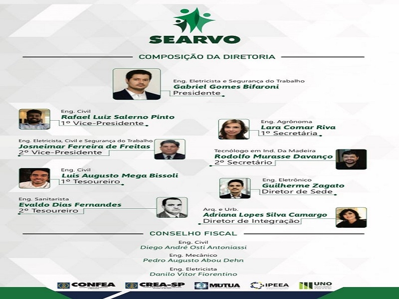 SEARVO convoca diretores para posse