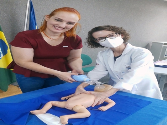 Santa Casa sedia curso sobre reanimação neonatal